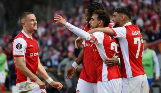 Avrupa'da bir geri d&ouml;n&uuml;ş daha! 2-0'dan d&ouml;n&uuml;p &ccedil;eyrek finalist oldular