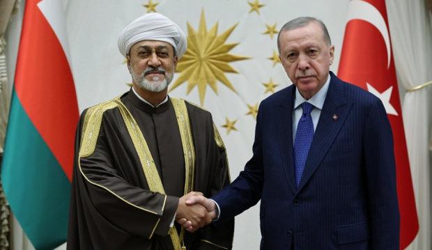 Cumhurbaşkanı Erdoğan, Umman Sultanı ile g&ouml;r&uuml;şt&uuml;