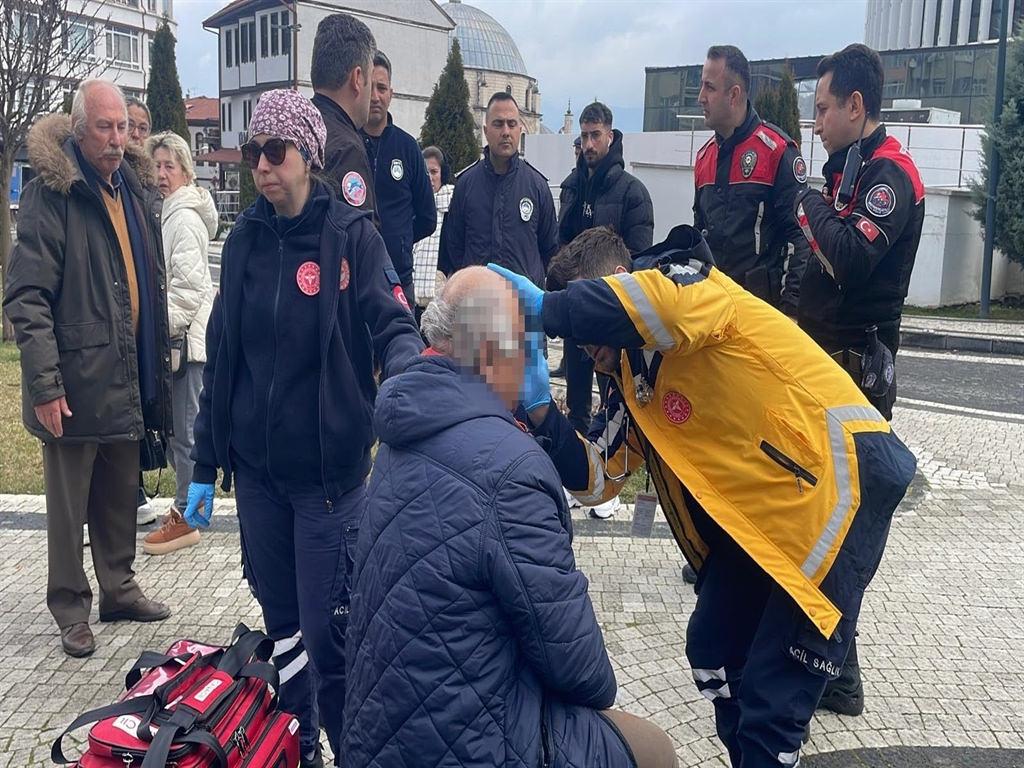 Olay yerine çok sayıda ekip sevk edildi.