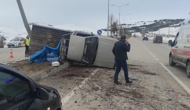 Erzurum'da korkun&ccedil; kaza: 1 &ouml;l&uuml;!