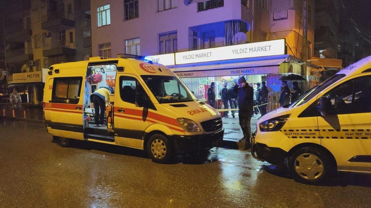 19 yaşındaki gencin öldürüldüğü market. 