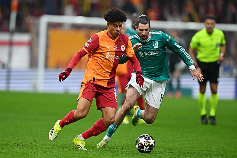 Galatasaray-Liverpool maçından bir kare