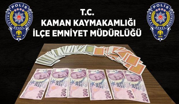 Kırşehir&rsquo;de kumar operasyonu: 2 il&ccedil;e, 2 kıraathane, 100 bin TL ceza!