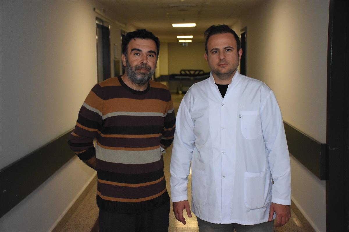 Murat Karaduman (42) ve Gennel Cerrahi Servisi'nde Opr. Dr. Melih Can Gül