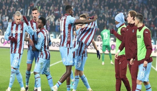 Trabzonspor ma&ccedil;larını tek farkla kazanıyor!