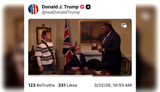 Trump, Starmer ile dalga ge&ccedil;ti! İngiltere'yi ayağa kaldıran g&ouml;r&uuml;nt&uuml;ler