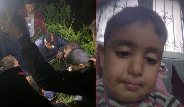 Hatay'da acı olay: 4 yaşındaki Abdullah 2 metre derinlikte bulundu