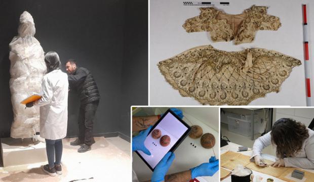 600 binden fazla eser dijital kimliğe kavuştu: Kimyasal işaretleme ile g&uuml;vence altındalar!