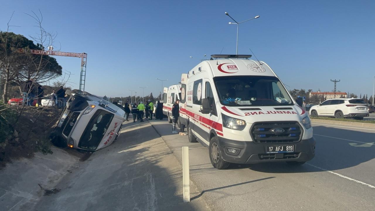 Olay yerine sağlık ve polis ekipleri sevk edildi. 