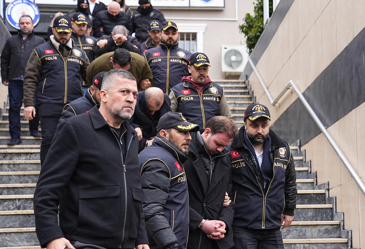 Zanlılar adliyeye sevk edildi