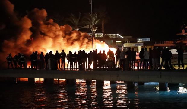 Bodrum&rsquo;daki yat yangınında &lsquo;sabotaj&rsquo; alarmı!