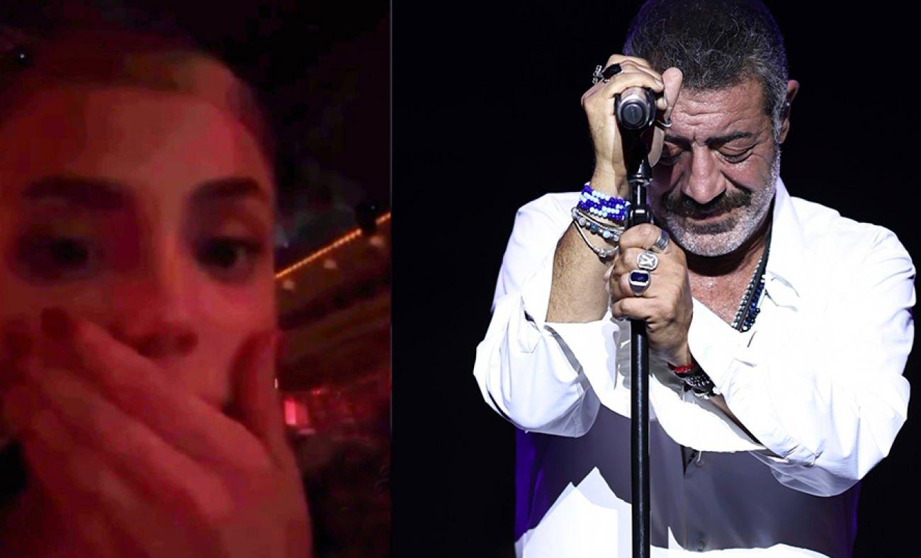 Hakan Altun konserinde kavga &ccedil;ıktı! Bahar Şahin anbean paylaştı