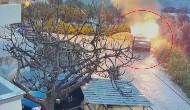 Hatay'da otomobili kundaklayan şahıs alevlerin arasında kalarak kendini yaktı