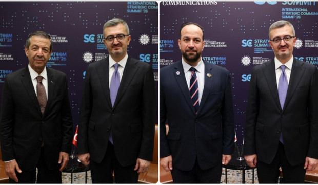 İletişim Başkanı Duran, STRATCOM Zirvesi'nde g&ouml;r&uuml;şmeler ger&ccedil;ekleştirdi