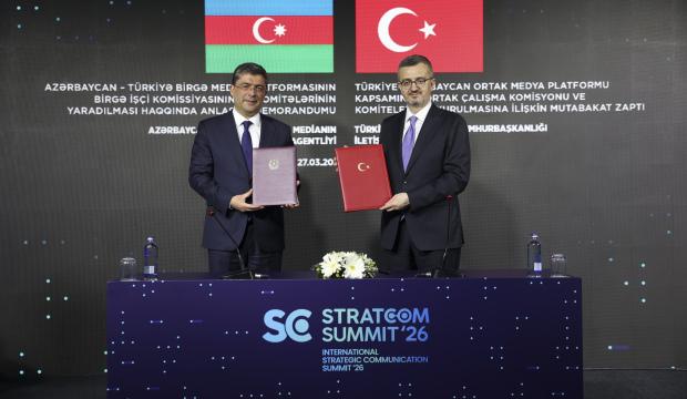 İletişim Başkanlığı ile Azerbaycan Medya Kalkınma Ajansı arasında mutabakat zaptı 