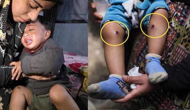 İsrail askerlerinden babayı itirafa zorlamak i&ccedil;in 1,5 yaşındaki bebeğe işkence