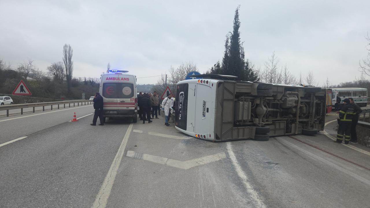 Olay yerine çok sayıda ekip sevk edildi. 