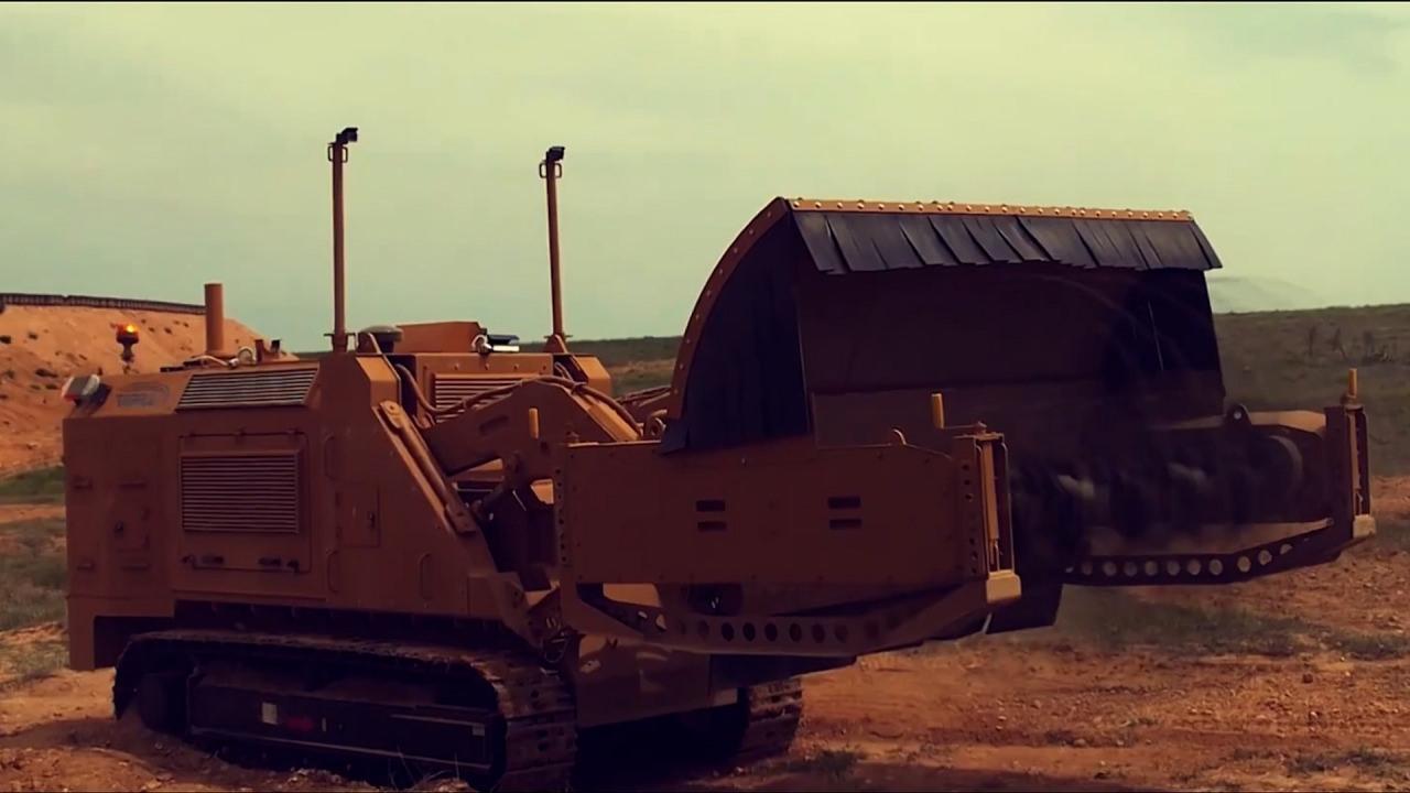 MEMATT insansız mayın imha aracı