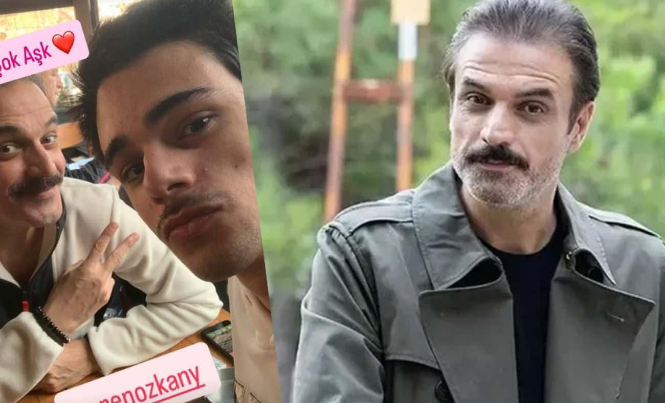 Sağlığına kavuşan Ufuk &Ouml;zkan'dan oğluyla duygusal paylaşım: &Ccedil;ok aşk!