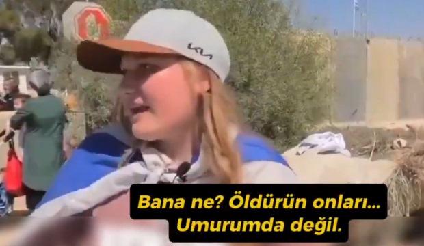 Siyonistler &ccedil;ocuklarına dahi &ouml;ğretti! K&uuml;&ccedil;&uuml;k kızın Gazze'ye y&ouml;nelik s&ouml;zler kan dondurdu