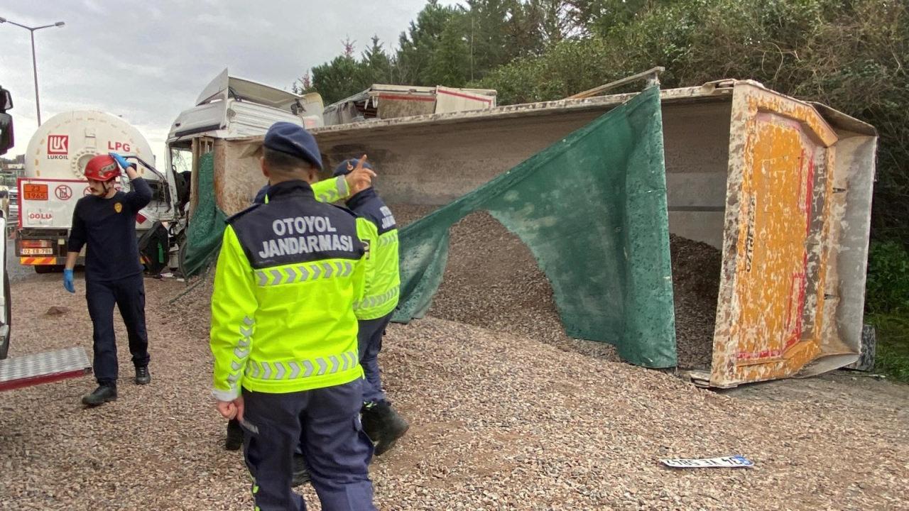 Kaza yerinden görüntüler