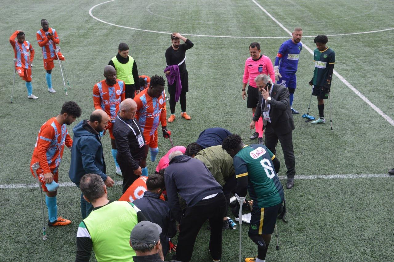 Mustafa Bebe'nin kalp krizi geçirdiği an