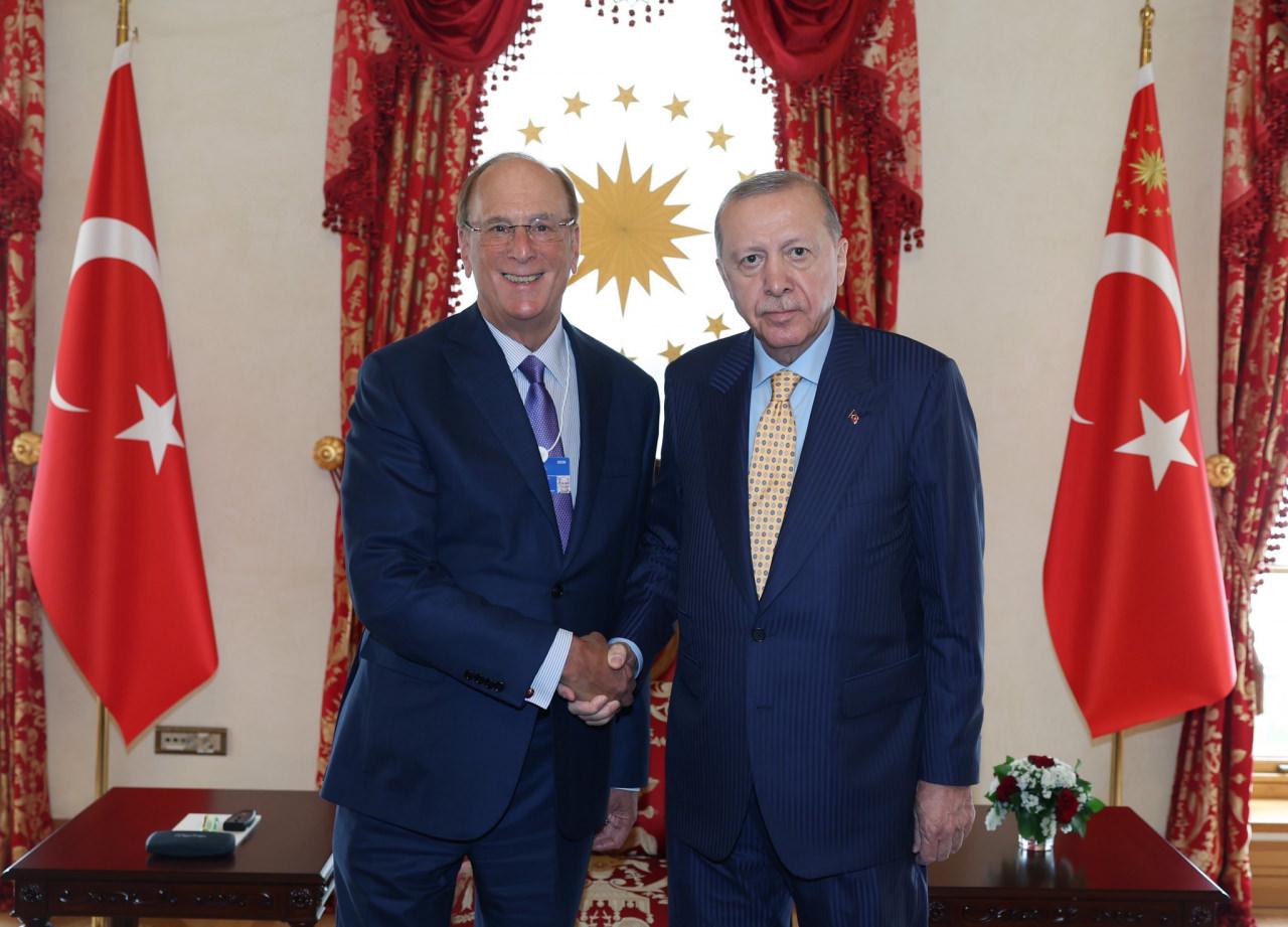 Recep Tayyip Erdoğan ve Laurence Douglas Fink