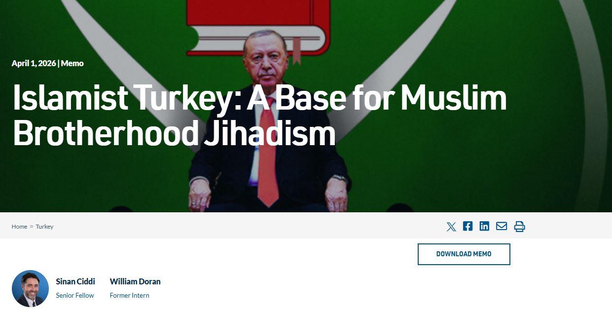 Sinan Ciddi'nin 'Türkiye’nin İslamcı Hakimiyeti: Müslüman Kardeşler’e Bağlı Cihatçılığın İleri Üssü' Başlıklı Analizi