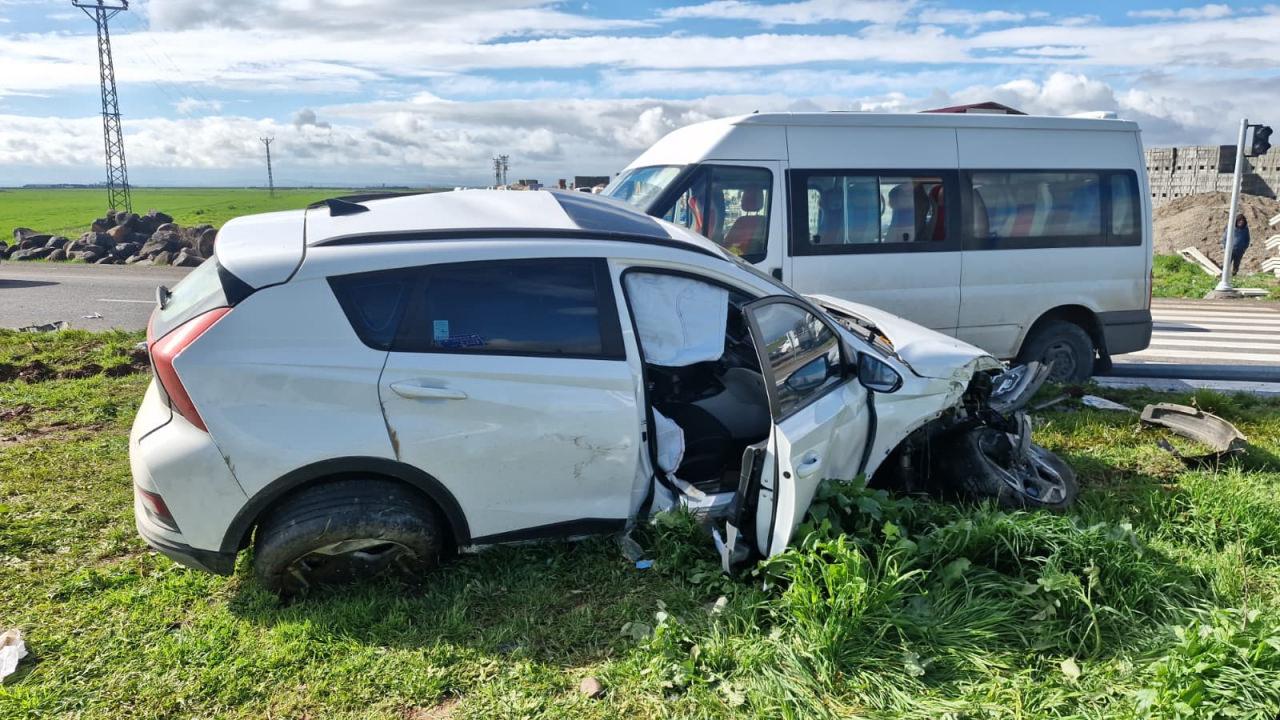 Kaza yerinden görüntüler