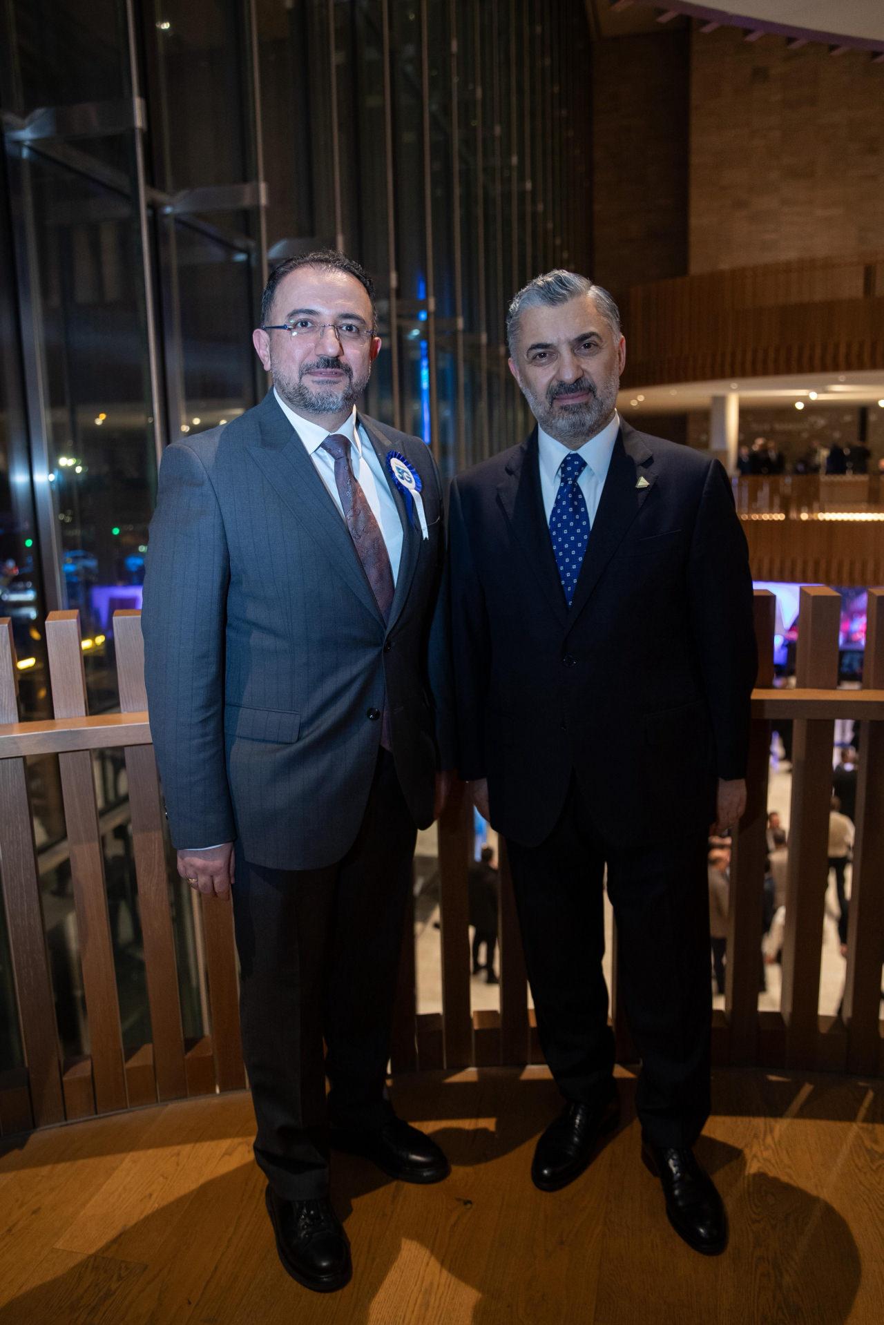 Haber7 Genel Yayın Yönetmeni Osman Ateşli ve Türk Telekom CEO'su Ebubekir Şahin