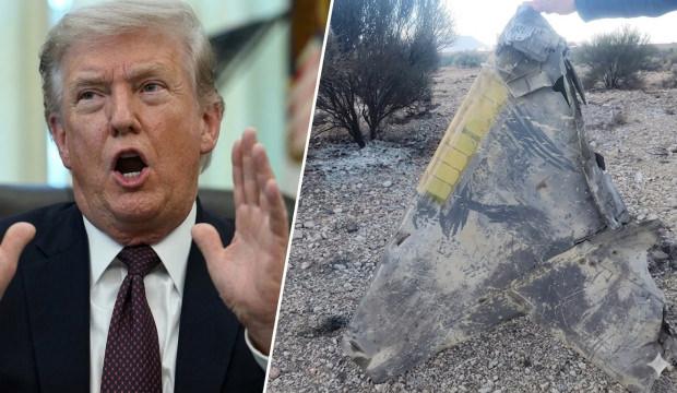 ABD savaş u&ccedil;aklarının d&uuml;ş&uuml;r&uuml;lmesi sonrası Trump'tan ilk a&ccedil;ıklama