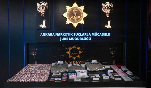 Ankara'da uyuşturucu operasyonları: 49 tutuklama