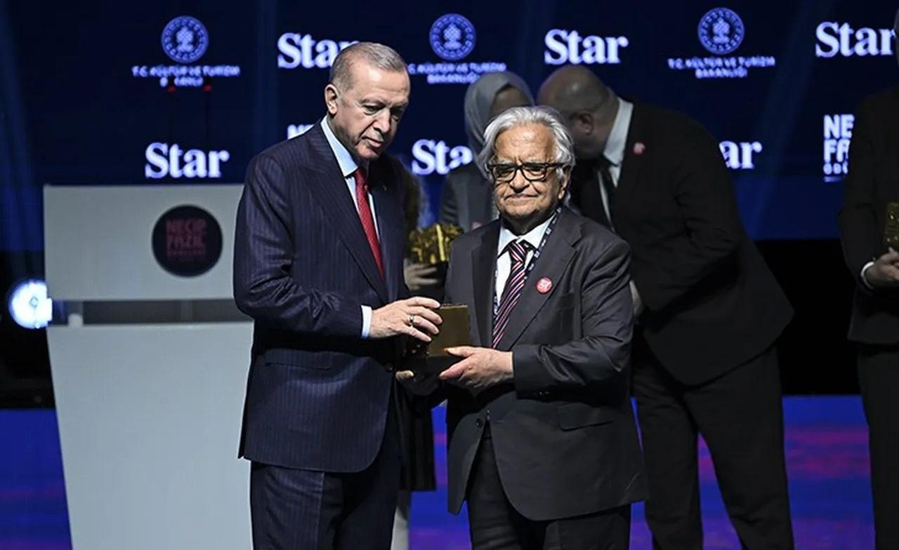 Cumhurbaşkanı Erdoğan ve Prof. Dr. Hasan Hüsrev Hatemi