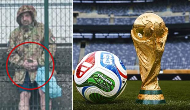 D&uuml;nya Kupası play-off finali &ouml;ncesi b&uuml;y&uuml;k skandal! Askeri casus antrenmanı kayda aldı