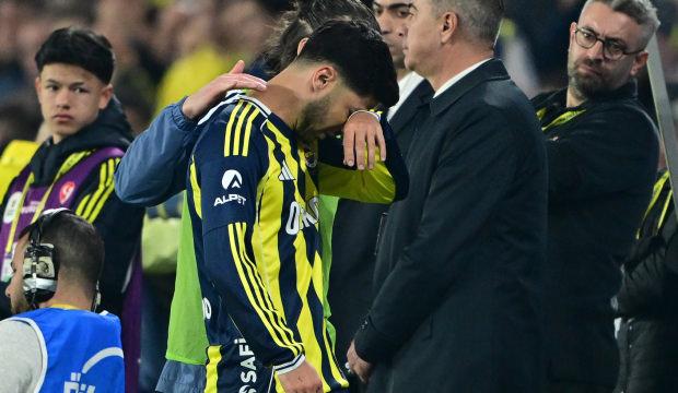 Fenerbah&ccedil;e'ye derbide şok! Yıldız isim ma&ccedil;a devam edemedi