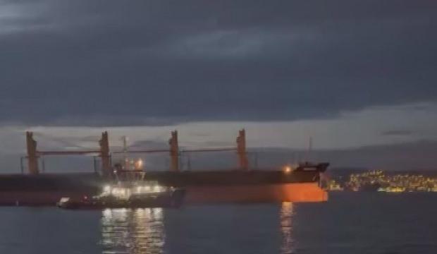 İstanbul Boğazı'nda gemi arızası; trafik &ccedil;ift y&ouml;nl&uuml; askıya alındı
