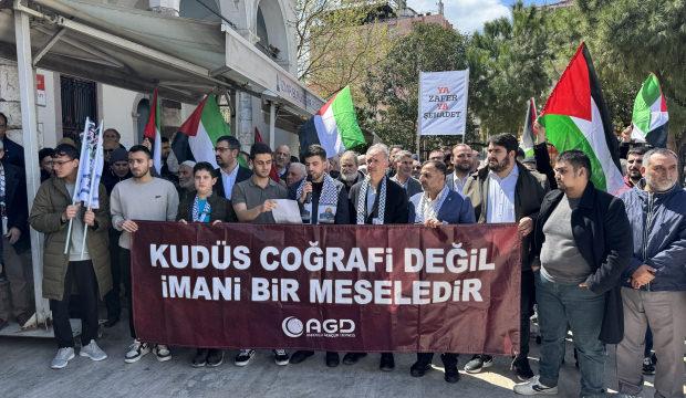 İzmir&rsquo;den Filistin ve L&uuml;bnan i&ccedil;in g&uuml;&ccedil;l&uuml; ses: Direniş hattı asla &ccedil;&ouml;kmeyecek