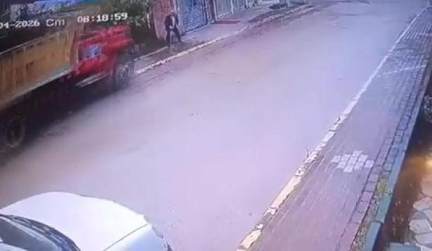 Kocaeli'de korkun&ccedil; olay! Freni patlayan kamyon yaşlı adamı ezdi ge&ccedil;ti
