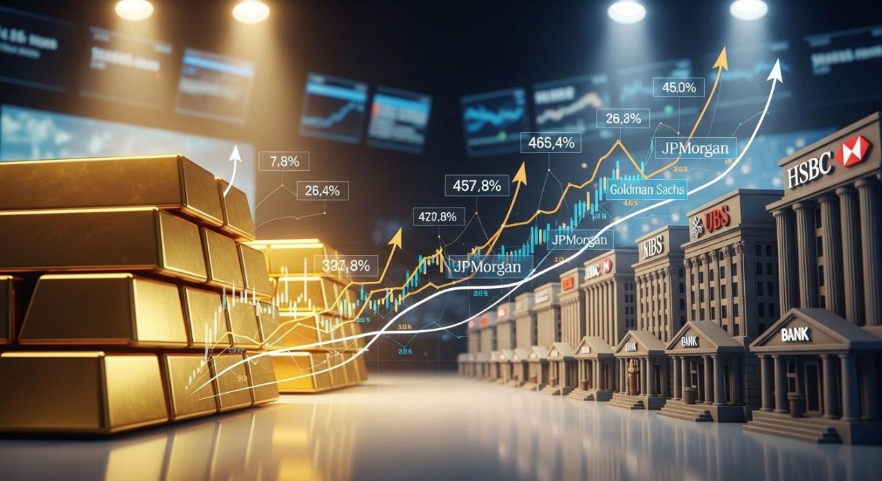 Altın fiyatlarında fırtına öncesi sessizlik: Üç dev kurumdan çarpıcı tahmin