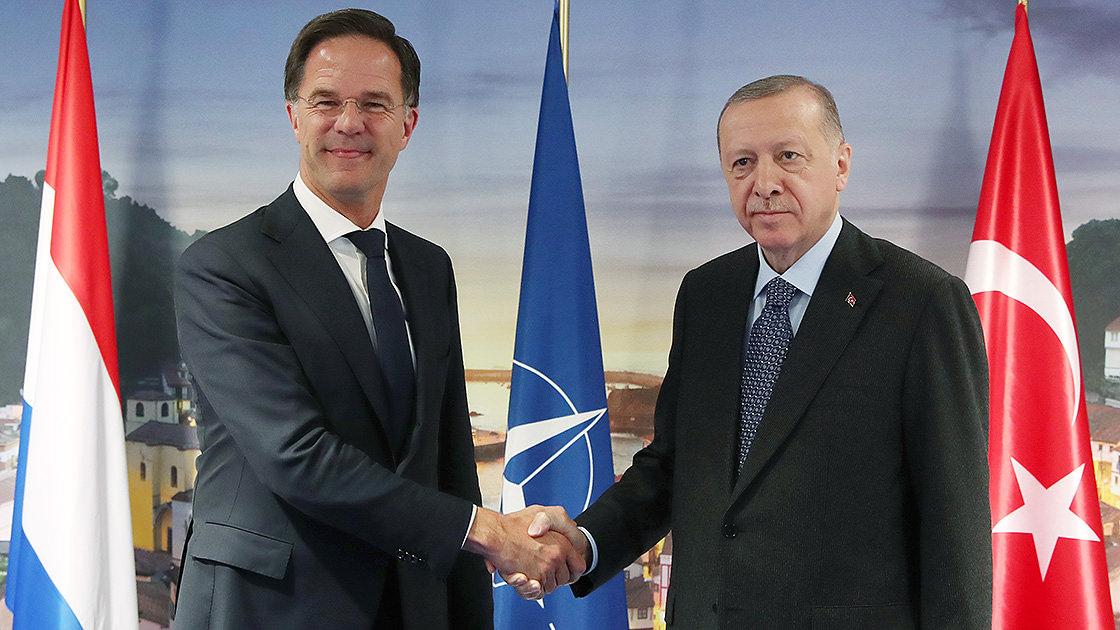 Cumhurbaşkanı Recep Tayyip Erdoğan-NATO Genel Sekreteri Mark Rutte