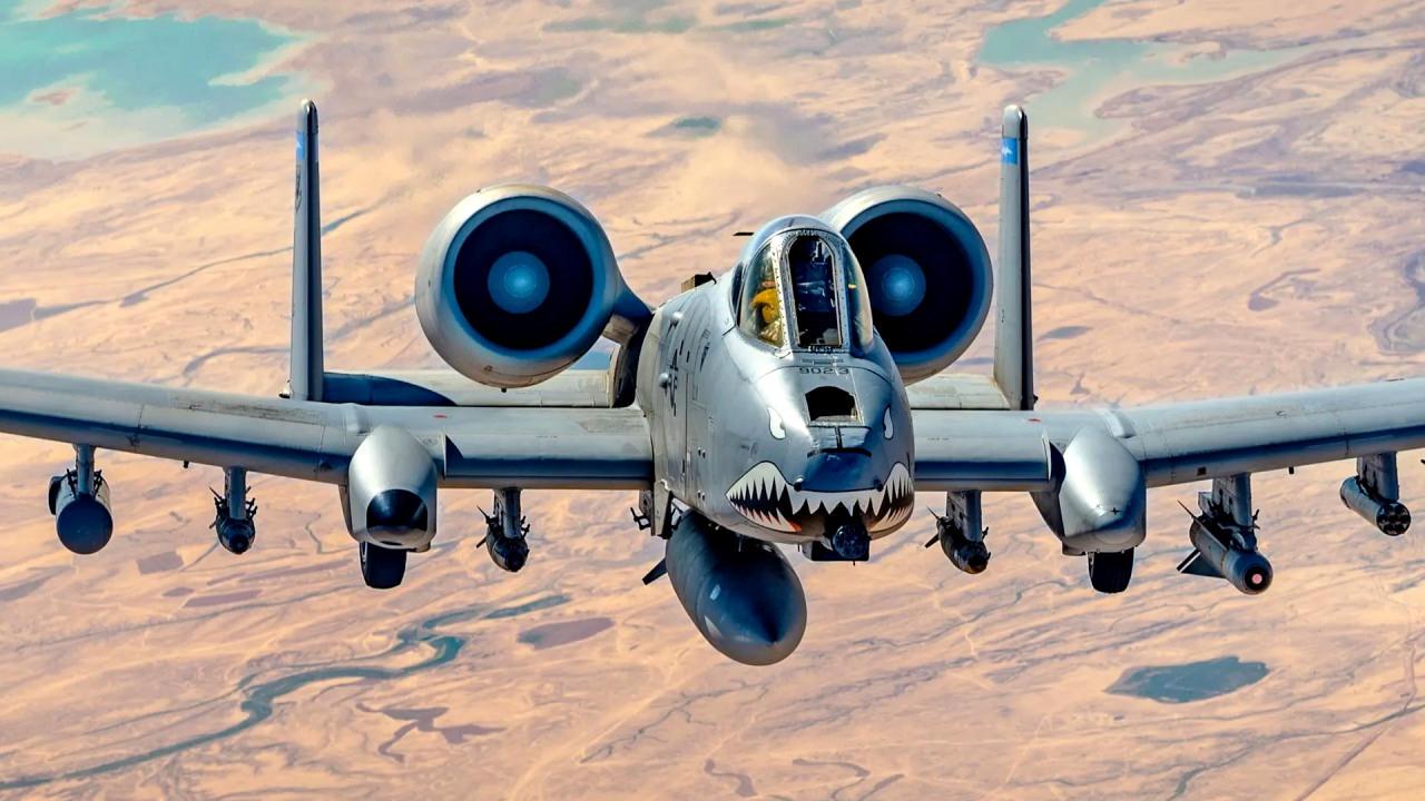 A-10 Warthog savaş uçağı