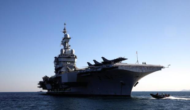 Yunan basını duyurdu: "Charles de Gaulle" Suda &Uuml;ss&uuml;'nde! 