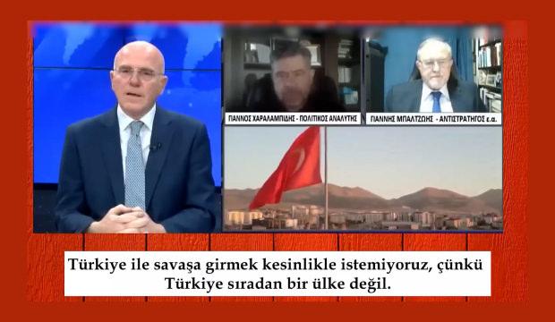 Yunan televizyonunda evlere şenlik T&uuml;rkiye kavgası...Korku uykularını ka&ccedil;ırdı!