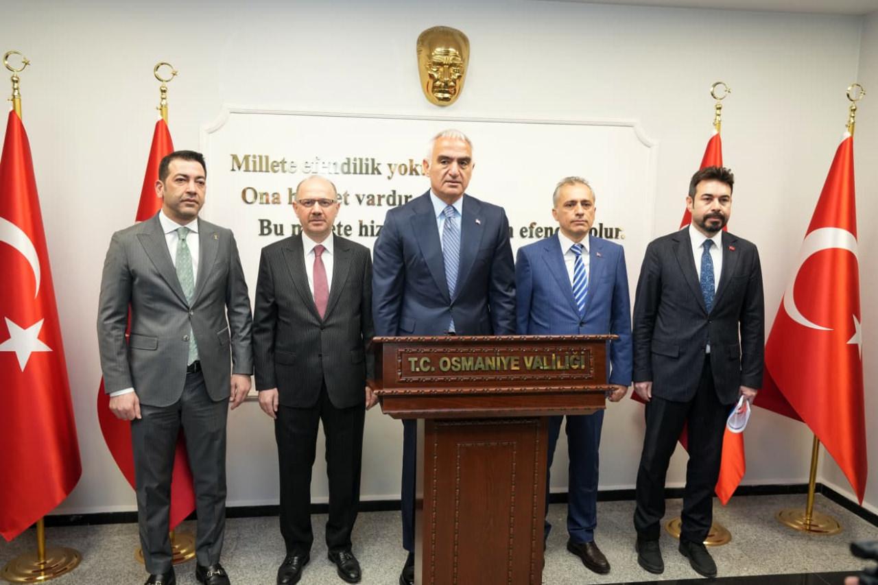 Bakan Ersoy Osmaniye’den müjdeyi verdi