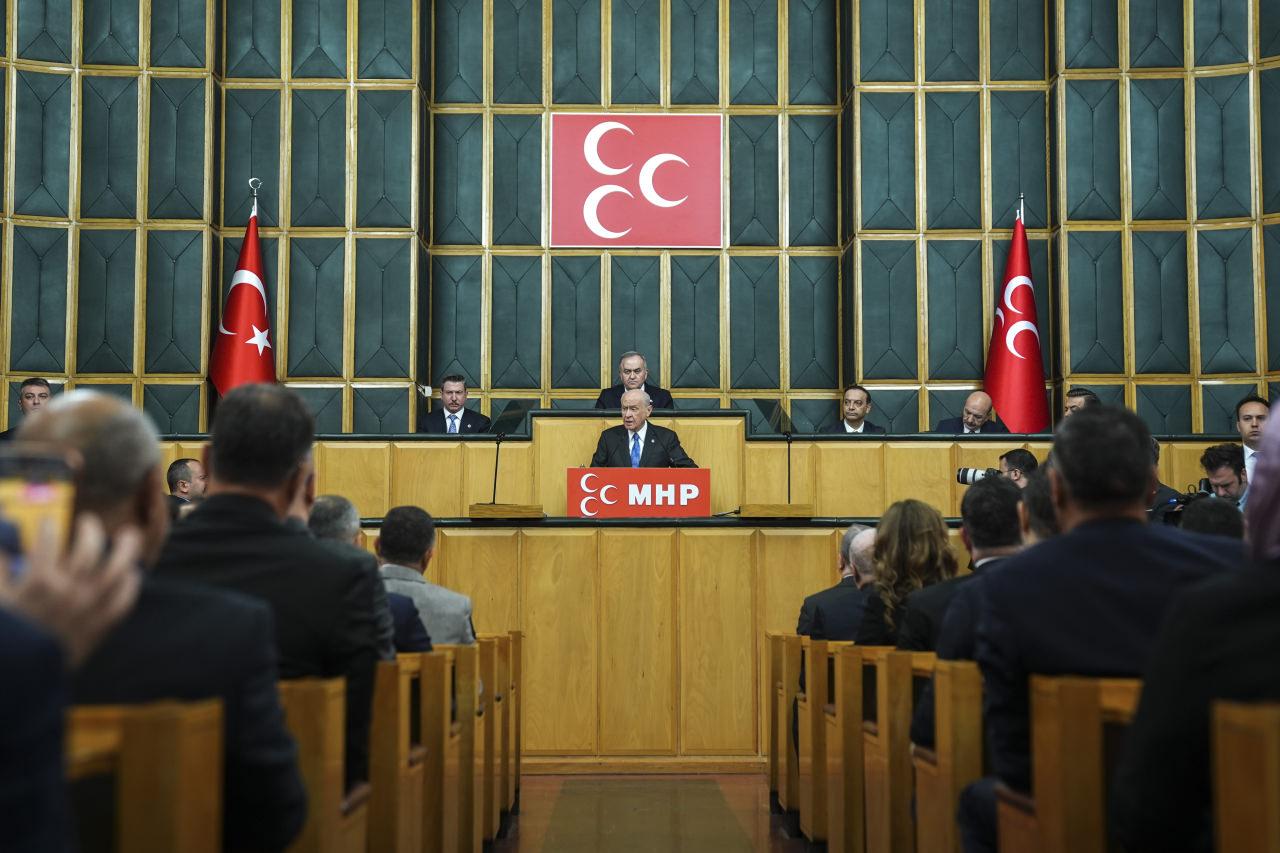MHP Genel Başkanı Devlet Bahçeli, partisinin TBMM Grup Toplantısı’na katılarak konuşma yaptı.
