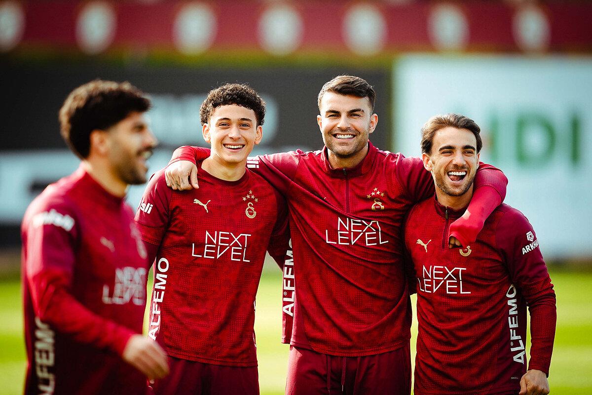 Galatasaray antrenmanından bir görsel