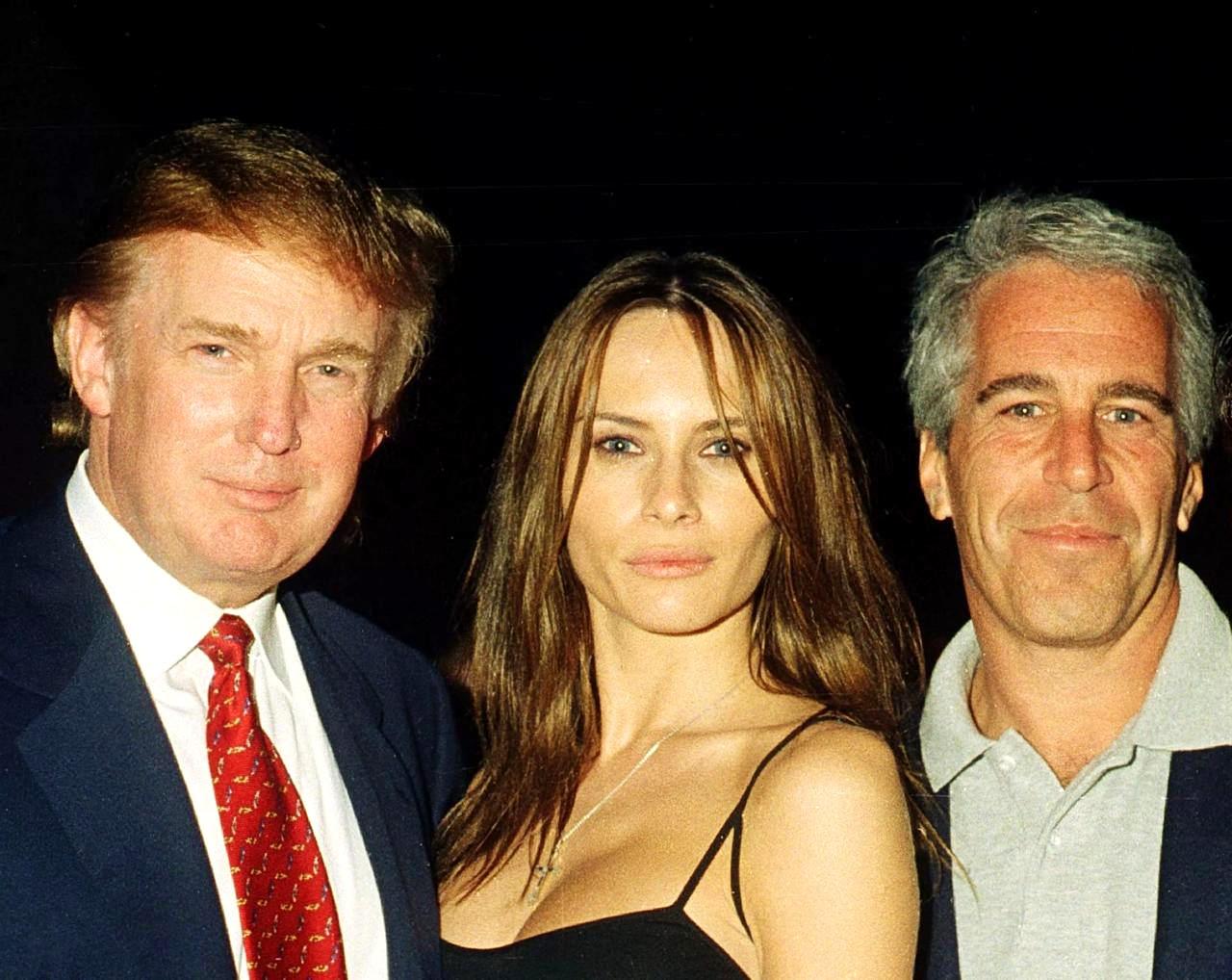 Donald Trump, Melania Trump, Jeffrey Epstein
