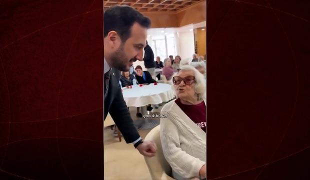 AK Parti İstanbul Başkanı Abdullah &Ouml;zdemir'in yaşlı Bakım merkezindeki sohbeti viral oldu