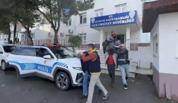 Balıkesir'de 37 ka&ccedil;ak g&ouml;&ccedil;men yakalandı, 6 organizat&ouml;r ş&uuml;phelisi tutuklandı