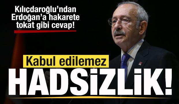 Başkan Erdoğan'a hakarete Kılı&ccedil;daroğlu'ndan cevap: Kabul edilemez hadsizlik